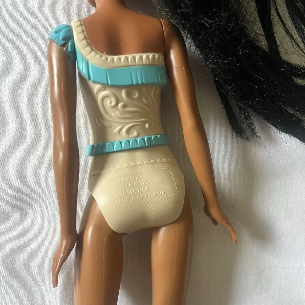 3 Lot Barbie Doll Mattel Fashionista African American Caucasian Pocahontas Nude